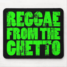 Getto-Reggae - Mausunterlage (Grün)