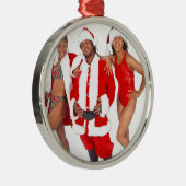 Getto Sankt und seine Elfe von der Haube Ornament Aus Metall (Rechts)