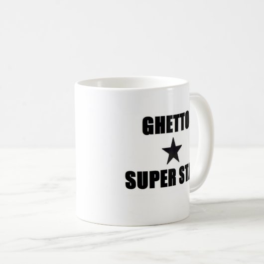 Getto-Superstar Kaffeetasse (VorderseiteRechts)