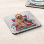 Getty Bilder | niedliches Goldendoodle Untersetzer (Linke Seite)