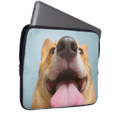 Getty Bilder| sehr glücklicher Corgi Laptopschutzhülle (Vorne Rechts)