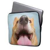 Getty Bilder| sehr glücklicher Corgi Laptopschutzhülle (Vorderseite Links)