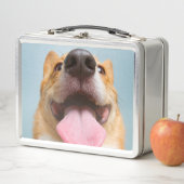 Getty Bilder| sehr glücklicher Corgi Metall Lunch Box (Beispiel)