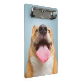 Getty Bilder| sehr glücklicher Corgi Mini Klemmbrett (Schrägansicht)