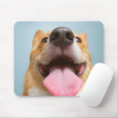 Getty Bilder| sehr glücklicher Corgi Mousepad (Mit Mouse)