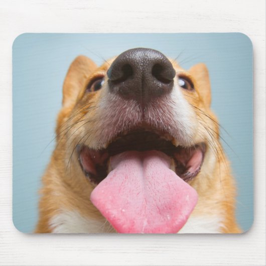 Getty Bilder| sehr glücklicher Corgi Mousepad (Vorne)