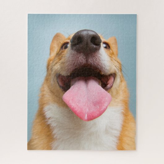 Getty Bilder| sehr glücklicher Corgi Puzzle (Vertikal)