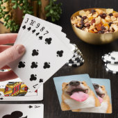Getty Bilder| sehr glücklicher Corgi Spielkarten (In Situ)