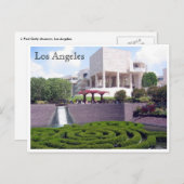 Getty California Postkarte (Vorne/Hinten)