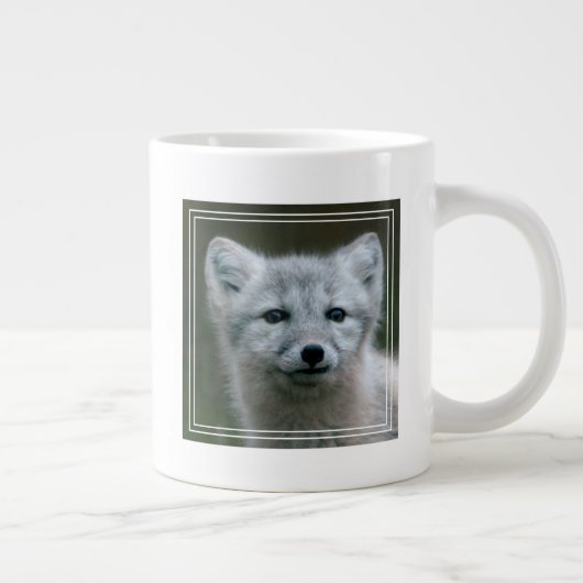 Getty Images| Arktis-Foxkit Jumbo-Tasse (Rechts)