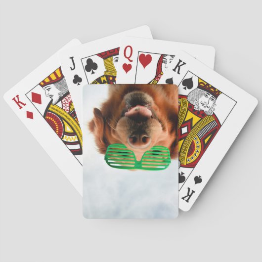 Getty Images | Brille-Hund Spielkarten (Rückseite)
