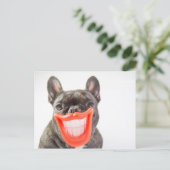 Getty Images | Ein lächelnder Hund Postkarte (Stehend Vorderseite)