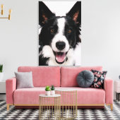 Getty Images | Eine lächelnde Grenzkollie Leinwanddruck (Insitu (Wohnzimmer))