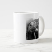 Getty Images| Lächelnde Pferde Jumbo-Tasse (Vorderseite Rechts)