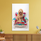 Getty Images | Niedlich Goldendoodle Leinwanddruck (Insitu (Wohnzimmer))