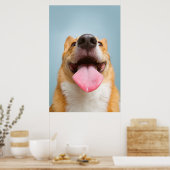 Getty Images | Sehr glücklich Corgi Poster (Küche)
