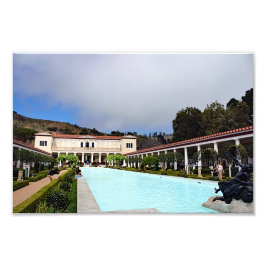 Getty Villa Fotodruck (Vorne)