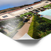 Getty Villa Fotodruck (Ecke)