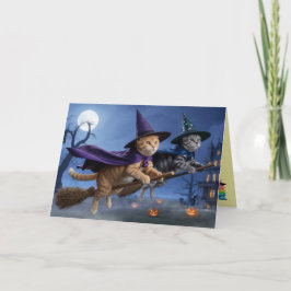 Gettya-Hexen-Halloween-Grußkarte Feiertagskarte
