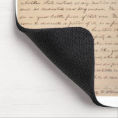 Gettysburg Address Nicolay Copy (1863) Mousepad (Ecke)