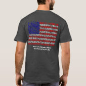 Gettysburg Address Tee Shirts (Rückseite)