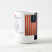 GETTYSBURG-ADRESSE KAFFEETASSE (Mittel)