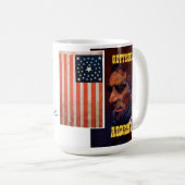 GETTYSBURG-ADRESSE KAFFEETASSE (VorderseiteRechts)