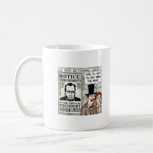 Gettysburg-Adresse Kaffeetasse