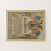Gettysburg-Adressen-Abraham Lincoln-Puzzlespiel Puzzle (Horizontal)