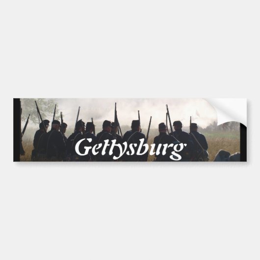 Gettysburg Autoaufkleber (Vorne)