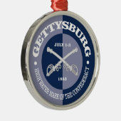 Gettysburg (B&G) Ornament Aus Metall (Rechts)