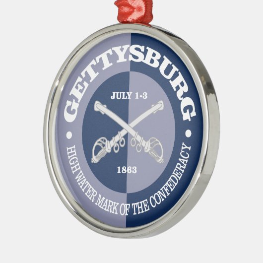 Gettysburg (B&G) Ornament Aus Metall (Links)