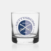 Gettysburg (B&G) Whiskyglas (Vorderseite)