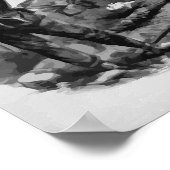 Gettysburg Battle Scene Poster (Ecke)