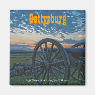 Gettysburg Cannon II Magnet