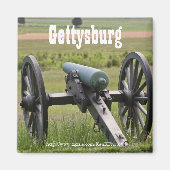 Gettysburg Cannon Magnet (Vorne)