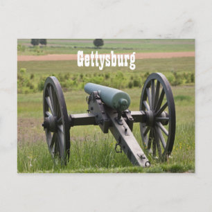 Gettysburg Cannon Postcard Postkarte