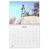 Gettysburg - Collage - Kalender (Mär 2026)