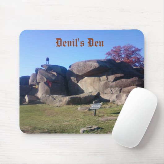 Gettysburg - die Höhle des Teufels - Mousepad (Mit Mouse)