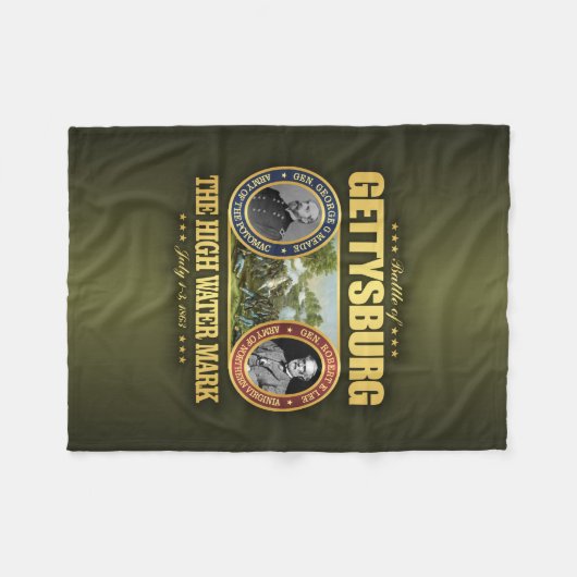 Gettysburg (FH2) Fleecedecke (Vorderseite (Horizontal))