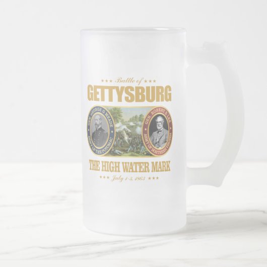 Gettysburg (FH2) Mattglas Bierglas (Rechts)