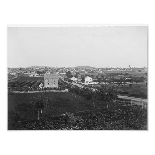 Gettysburg - Foto des Zivilen Krieges 1863 (Vorne)