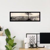 Gettysburg-Foto des zivilen Krieges 1909 Poster (Heimbüro)