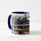 Gettysburg, Kampf an der Ziegelei-Tasse 2 Tasse (Vorderseite Links)
