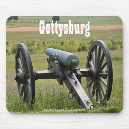 Gettysburg-Kanone Mousepad (Vorne)