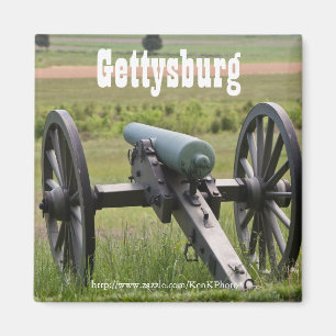 Gettysburg-Kanonen-Magnet Magnet