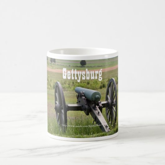 Gettysburg-Kanonen-Tasse Kaffeetasse (Mittel)