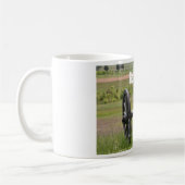 Gettysburg-Kanonen-Tasse Kaffeetasse (Links)