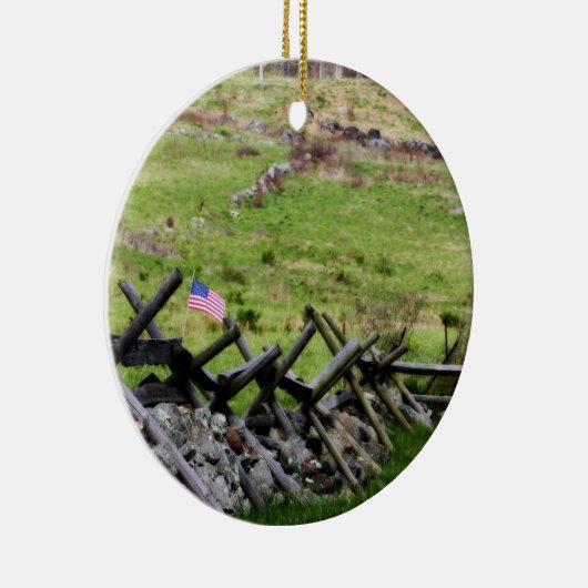 Gettysburg Keramik Ornament (Rechts)