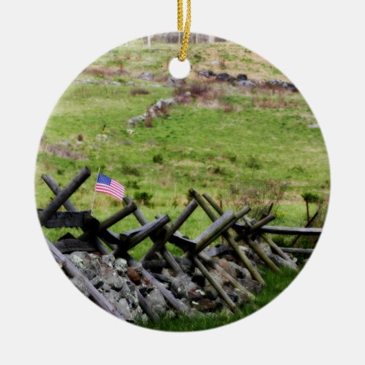 Gettysburg Keramik Ornament (Vorne)